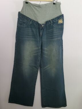 Shein Maternity Wide-Leg Jeans